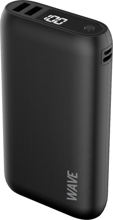 Wave Extrapower Powerbank, 20 000 mAh, svart i gruppen SMARTPHONE & SURFPLATTOR / Laddare & Kablar / Powerbanks hos TP E-commerce Nordic AB (D15969)