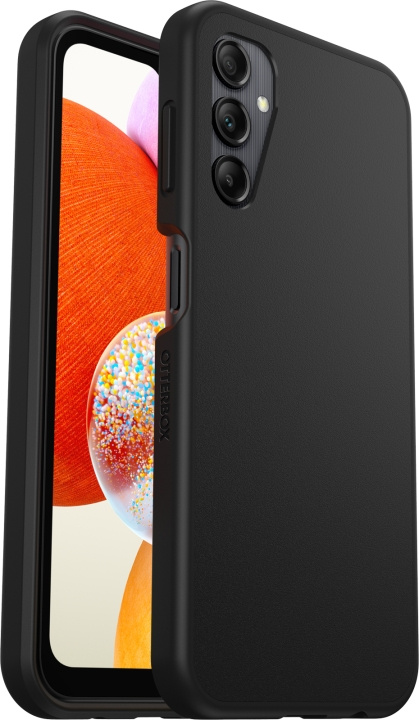 Otterbox React skyddsfodral svart, Galaxy A14 i gruppen SMARTPHONE & SURFPLATTOR / Mobilskydd / Samsung hos TP E-commerce Nordic AB (D16169)