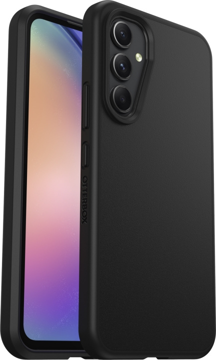 Otterbox React skyddsfodral, svart, Galaxy A54 i gruppen SMARTPHONE & SURFPLATTOR / Mobilskydd / Samsung hos TP E-commerce Nordic AB (D16179)
