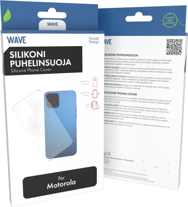 Wave silikonskydd, Motorola Moto E13, klar i gruppen SMARTPHONE & SURFPLATTOR / Mobilskydd / Motorola hos TP E-commerce Nordic AB (D16215)