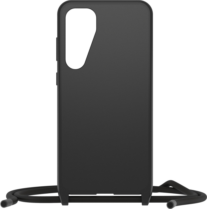 Otterbox React Necklace skyddsfodral med rem, svart, Samsung Galaxy S24+ i gruppen SMARTPHONE & SURFPLATTOR / Mobilskydd / Samsung hos TP E-commerce Nordic AB (D16309)