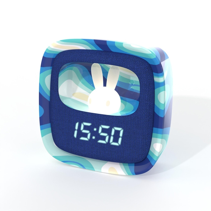 Mobility On Board Väckarklocka med Nattlampa Billy Clock Blue Wave i gruppen HEM, HUSHÅLL & TRÄDGÅRD / Väggklockor & Räkneverk / Väckarklockor hos TP E-commerce Nordic AB (D16453)