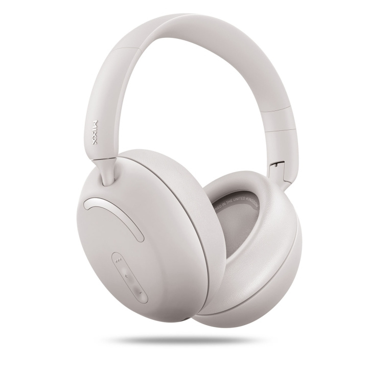 MIXX Hörlur StreamQ D2 Over-Ear Trådlös Sand i gruppen HEMELEKTRONIK / Ljud & Bild / Hörlurar & Tillbehör / Hörlurar hos TP E-commerce Nordic AB (D16475)