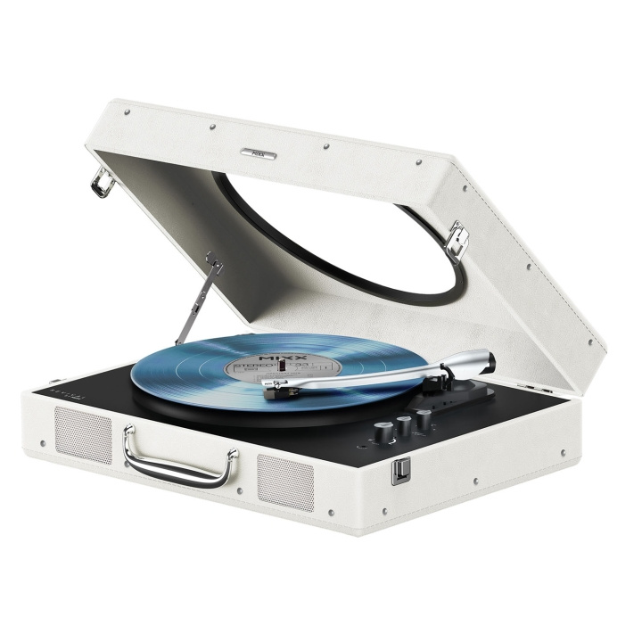 MIXX Vinylskivspelare Revival 65 Stereo Cream i gruppen HEMELEKTRONIK / Ljud & Bild / Hemmabio, HiFi & Bärbart / Kompaktstereo & Skivspelare hos TP E-commerce Nordic AB (D16479)