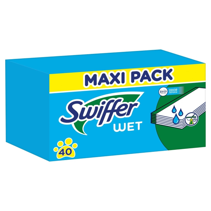 Swiffer Fuktiga rengöringsdukar för golv 40st Husdjur i gruppen HEM, HUSHÅLL & TRÄDGÅRD / Städprodukter / Övriga städtillbehör hos TP E-commerce Nordic AB (D16505)