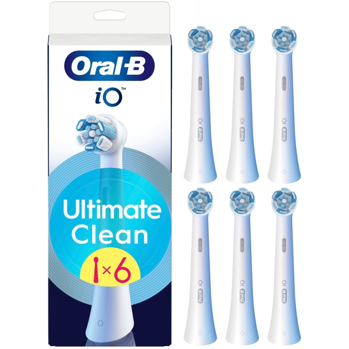 Oral B Borsthuvud iO Ultimate Clean 6st i gruppen SKÖNHET & HÄLSA / Munvård / Borsthuvuden & Tillbehör hos TP E-commerce Nordic AB (D16512)