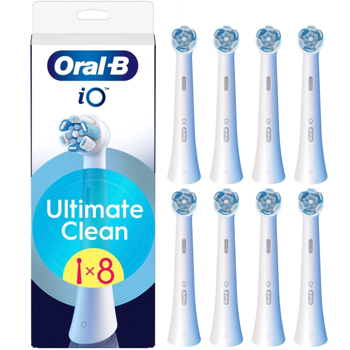 Oral B Borsthuvud iO Ultimate Clean 8st i gruppen SKÖNHET & HÄLSA / Munvård / Borsthuvuden & Tillbehör hos TP E-commerce Nordic AB (D16513)