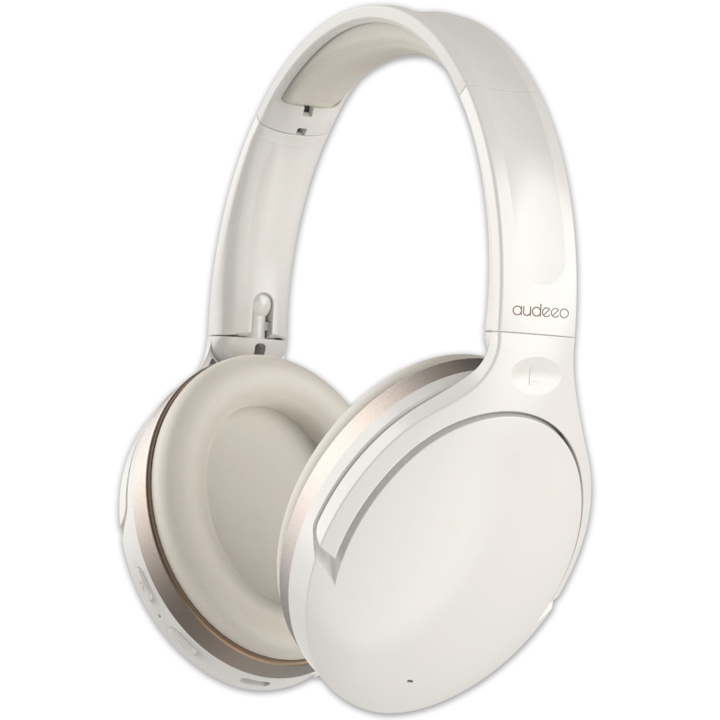 Audeeo Hörlurar Over-Ear Hybrid ANC ENC Serenehush VIt i gruppen HEMELEKTRONIK / Ljud & Bild / Hörlurar & Tillbehör / Hörlurar hos TP E-commerce Nordic AB (D16522)