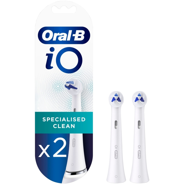 Oral B Borsthuvud iO Specialised Clean 2st i gruppen SKÖNHET & HÄLSA / Munvård / Borsthuvuden & Tillbehör hos TP E-commerce Nordic AB (D16526)
