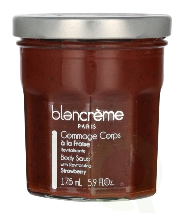 Blancreme Body Scrub 175 ml With Strawberry i gruppen SKÖNHET & HÄLSA / Hudvård / Ansiktsvård / Skrubb / Peeling hos TP E-commerce Nordic AB (D16557)
