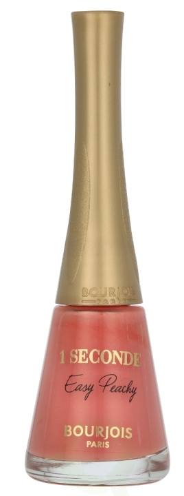 Bourjois 1 Second Gel Nail Polish 9 ml #53 Easy Peach i gruppen SKÖNHET & HÄLSA / Manikyr/Pedikyr / Nagellack hos TP E-commerce Nordic AB (D16571)