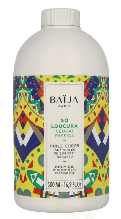 Baija Paris Baija So Loucura Body Oil Citron Passion Fruit 500 ml i gruppen SKÖNHET & HÄLSA / Hudvård / Kroppsvård / Kroppsolja hos TP E-commerce Nordic AB (D16577)