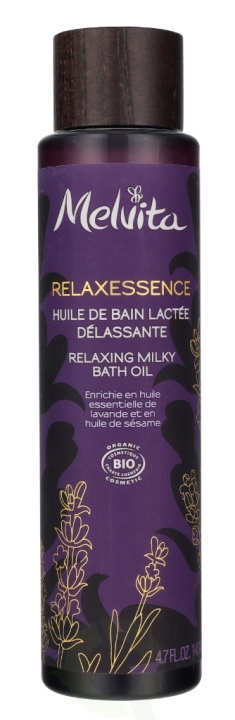Melvita Relaxessence Relaxing Milky Bath Oil 140 ml i gruppen SKÖNHET & HÄLSA / Hudvård / Kroppsvård / Bad & Duschcreme hos TP E-commerce Nordic AB (D16630)