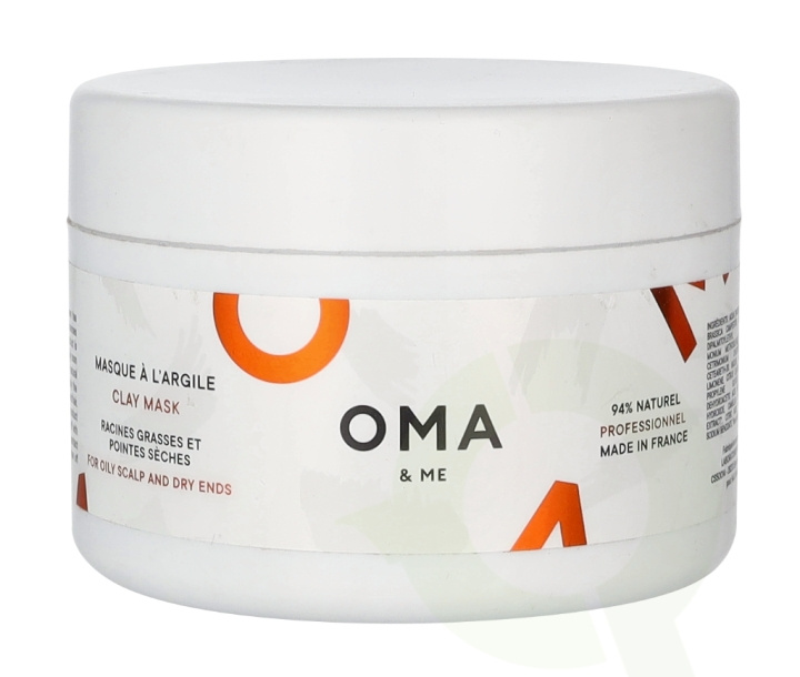 Oma & Me Clay Mask 250 ml i gruppen SKÖNHET & HÄLSA / Hudvård / Ansiktsvård / Masker hos TP E-commerce Nordic AB (D16639)