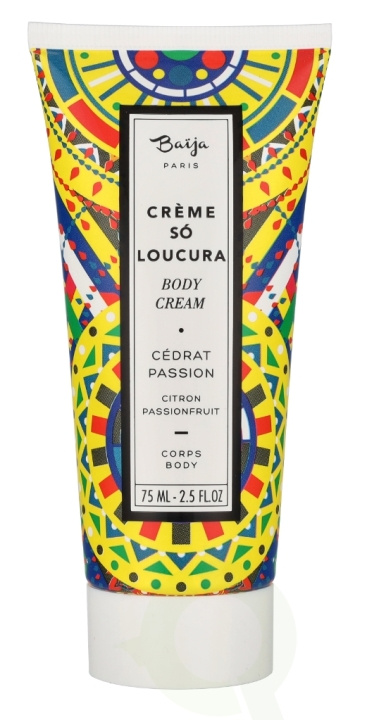 Baija Paris Baija So Loucura Body Cream Citron Passion Fruit 75 ml i gruppen SKÖNHET & HÄLSA / Hudvård / Kroppsvård / Body lotion hos TP E-commerce Nordic AB (D16655)