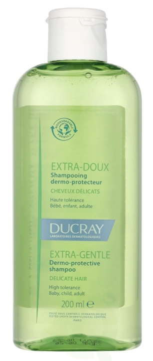 Ducray Extra-Gentle Dermo-Protective Shampoo 200 ml i gruppen SKÖNHET & HÄLSA / Hår & Styling / Hårvårdsprodukter / Schampo hos TP E-commerce Nordic AB (D16680)