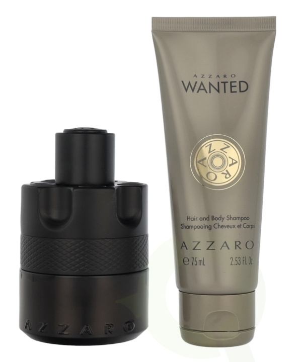 Azzaro The Most Wanted Intense Giftset 125 ml Edp Spray 50ml/75ml i gruppen SKÖNHET & HÄLSA / Presentkit / Presentkit För Honom hos TP E-commerce Nordic AB (D16722)