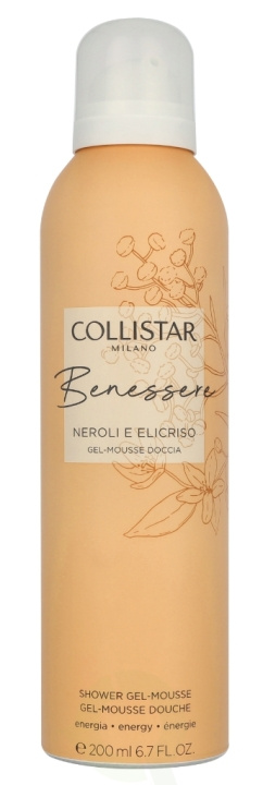 Collistar Benessere Neroli And Helichrysum Shower Gel-Mousse 200 ml i gruppen SKÖNHET & HÄLSA / Hudvård / Kroppsvård / Bad & Duschcreme hos TP E-commerce Nordic AB (D16730)
