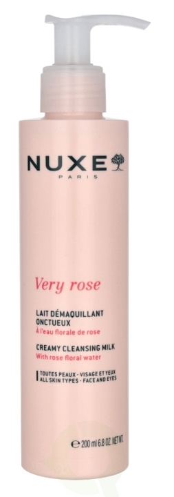 Nuxe Very Rose Creamy Make-Up Remover Milk 200 ml i gruppen SKÖNHET & HÄLSA / Hudvård / Ansiktsvård / Rengöring hos TP E-commerce Nordic AB (D16743)
