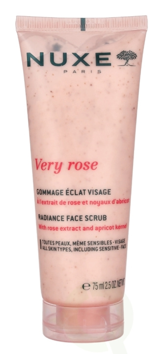 Nuxe Very Rose Face Scrub 75 ml i gruppen SKÖNHET & HÄLSA / Hudvård / Ansiktsvård / Skrubb / Peeling hos TP E-commerce Nordic AB (D16745)