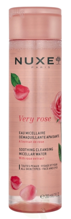 Nuxe Very Rose Soothing Micellar Water 200 ml i gruppen SKÖNHET & HÄLSA / Hudvård / Ansiktsvård / Rengöring hos TP E-commerce Nordic AB (D16746)