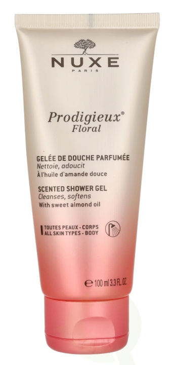 Nuxe Prodigieux Floral Scented Shower Gel 100 ml i gruppen SKÖNHET & HÄLSA / Hudvård / Kroppsvård / Bad & Duschcreme hos TP E-commerce Nordic AB (D16749)