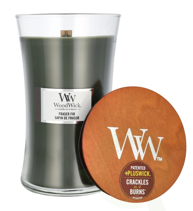 WoodWick Frasier Fir Large Hourglass Candle 0 i gruppen SKÖNHET & HÄLSA / Doft & Parfym / Övrig doft / Doftljus hos TP E-commerce Nordic AB (D16766)