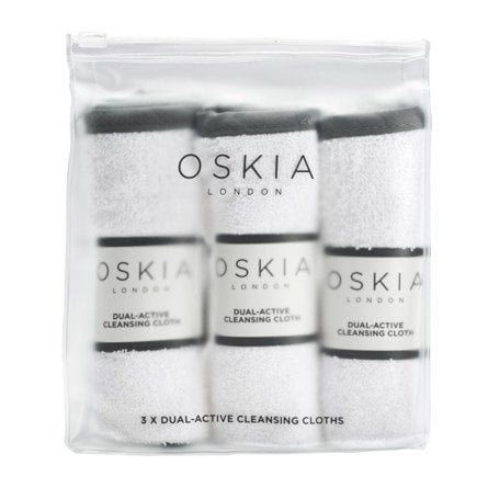 OSKIA 3 x Dual Active rengöringsdukar i gruppen SKÖNHET & HÄLSA / Hudvård / Ansiktsvård / Rengöring hos TP E-commerce Nordic AB (D16817)
