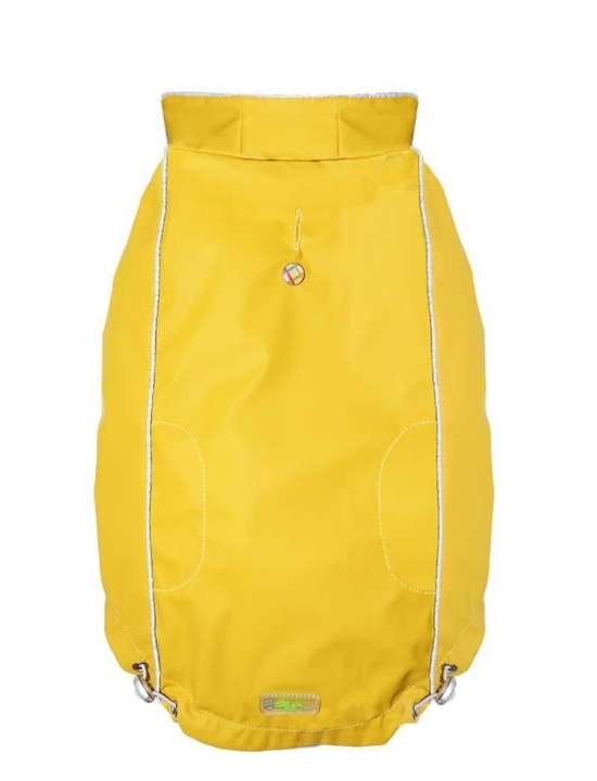 Canada Pooch GO FRESH PET - Vändbar regnjacka, gul xss 23 cm - (632.7001) i gruppen HEM, HUSHÅLL & TRÄDGÅRD / Djurtillbehör / Hund hos TP E-commerce Nordic AB (D16843)