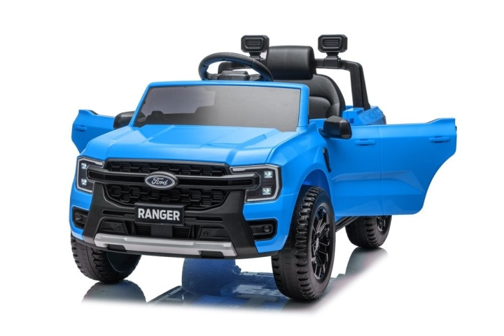 Azeno Elbil - Licens Ford 707 - Blå (6951278) i gruppen LEKSAKER, BARN- & BABYPRODUKTER / Leksaker / Gåbilar hos TP E-commerce Nordic AB (D16857)