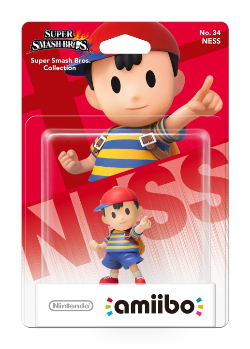 Amiibo Nintendo Amiibo Figurine Ness i gruppen HEMELEKTRONIK / Spelkonsoler & Tillbehör / Nintendo Switch / Tillbehör hos TP E-commerce Nordic AB (D16871)