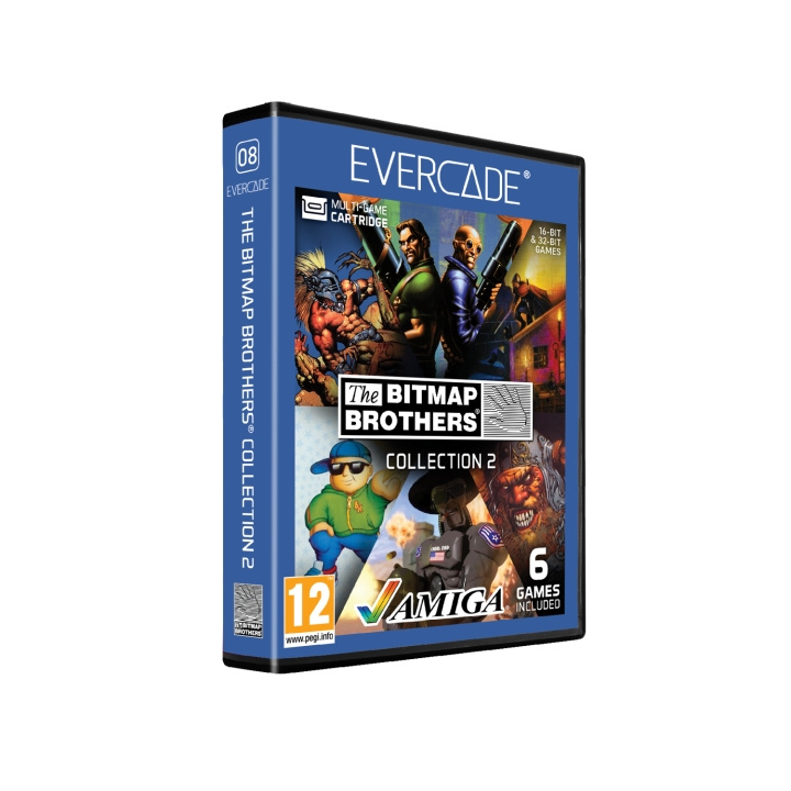 Blaze Evercade Bitmap Brothers samling 2 i gruppen HEMELEKTRONIK / Spelkonsoler & Tillbehör / Övriga spel & tillbehör hos TP E-commerce Nordic AB (D16878)