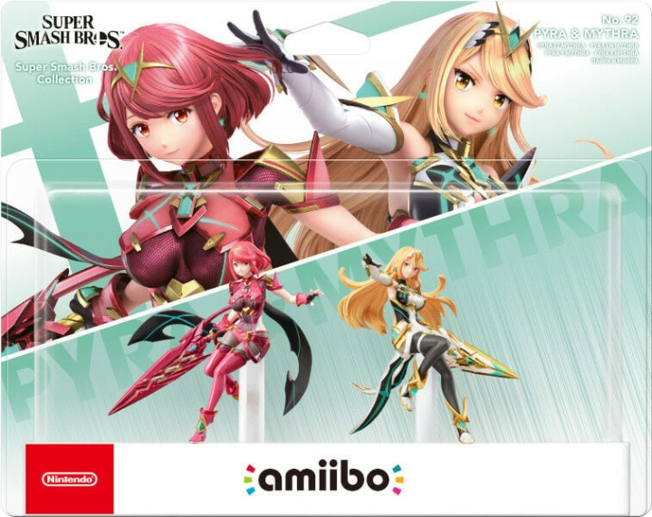 Amiibo Super Smash Bros. Collection - Pyra och Mythra Amiibo (nr 92) i gruppen HEMELEKTRONIK / Spelkonsoler & Tillbehör / Nintendo Switch / Tillbehör hos TP E-commerce Nordic AB (D16911)