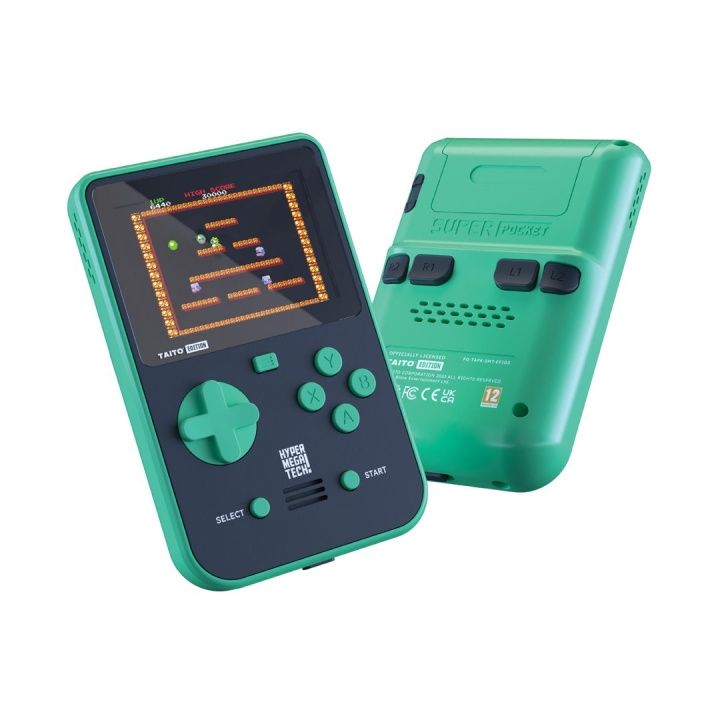 HyperMegaTech! Blaze Evercade Super Pocket TAITO Edition i gruppen HEMELEKTRONIK / Spelkonsoler & Tillbehör / Övriga spel & tillbehör hos TP E-commerce Nordic AB (D16925)
