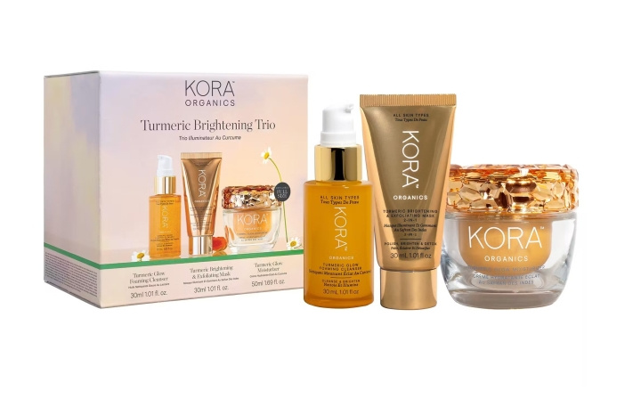 KORA Organics Gurkmeja Brightening Trio Presentask i gruppen SKÖNHET & HÄLSA / Presentkit / Presentkit För Henne hos TP E-commerce Nordic AB (D16939)