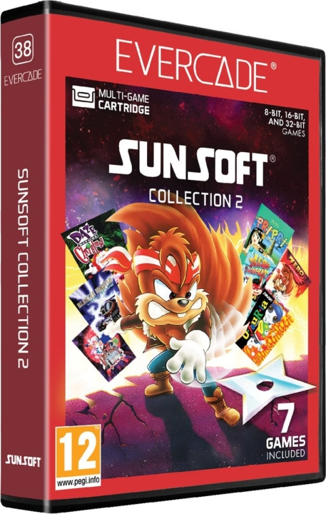 Blaze Evercade Sunsoft Kollektion 2 i gruppen HEMELEKTRONIK / Spelkonsoler & Tillbehör / Övriga spel & tillbehör hos TP E-commerce Nordic AB (D16972)