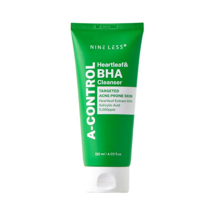 Nineless A-Control Heartleaf BHA ClearPore Cleanser - 120 ml i gruppen SKÖNHET & HÄLSA / Hudvård / Ansiktsvård / Dagkräm hos TP E-commerce Nordic AB (D16978)