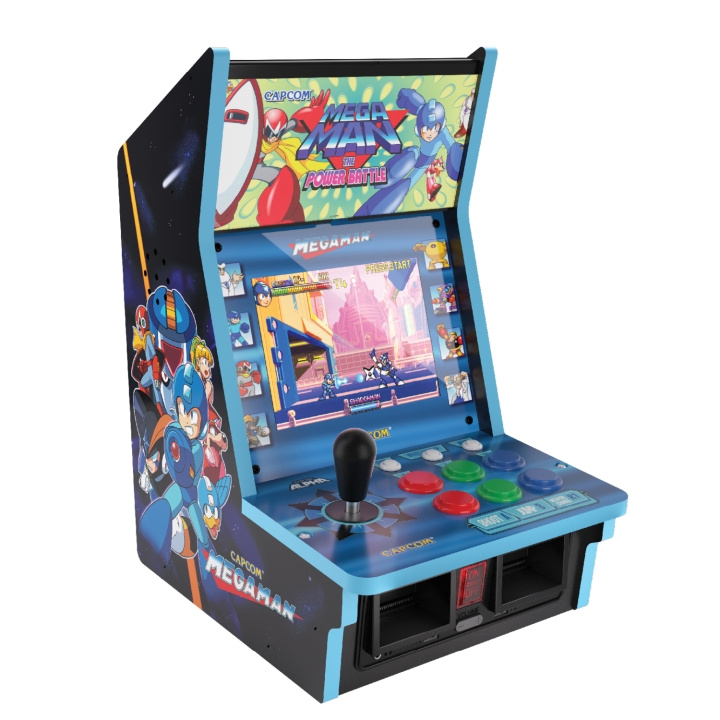 Blaze Evercade Evercade Alpha Mega Man Bartop Arkad i gruppen HEMELEKTRONIK / Spelkonsoler & Tillbehör / Övriga spel & tillbehör hos TP E-commerce Nordic AB (D17022)