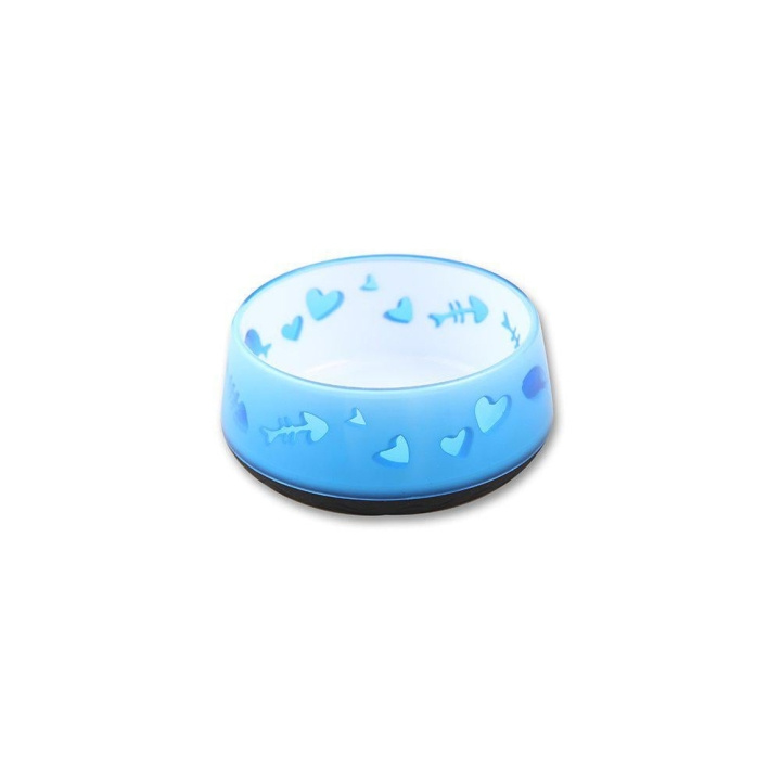 AFP All For Paws - Kattskål med tung bas blå 11 cm 190 ml - (785.0202) i gruppen HEM, HUSHÅLL & TRÄDGÅRD / Djurtillbehör / Katt hos TP E-commerce Nordic AB (D17037)