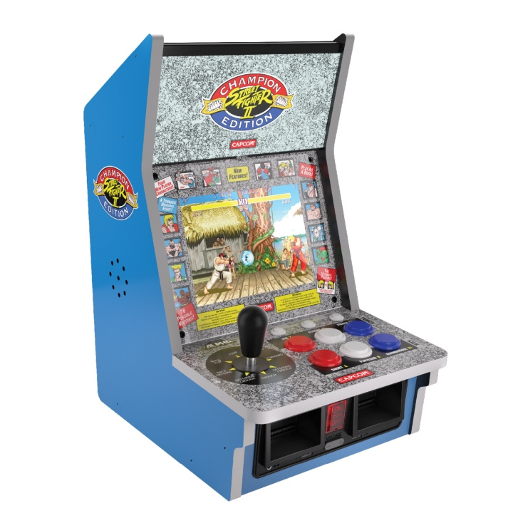 Blaze Evercade Evercade Alpha Street Fighter Bartop arkad i gruppen HEMELEKTRONIK / Spelkonsoler & Tillbehör / Övriga spel & tillbehör hos TP E-commerce Nordic AB (D17038)