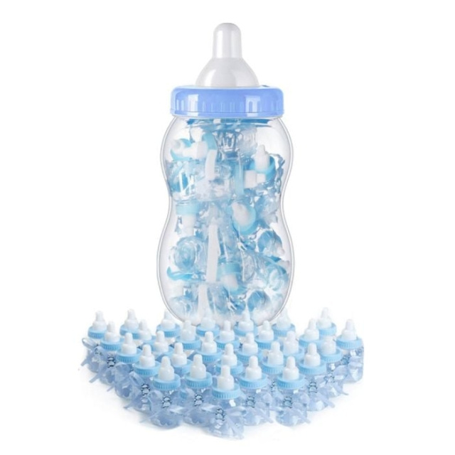 MikaMax Babyflaska Blå - 24st i gruppen LEKSAKER, BARN- & BABYPRODUKTER / Äta & Dricka / Flaskor & Barnmuggar hos TP E-commerce Nordic AB (D17042)