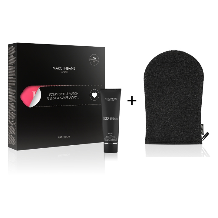 MARC INBANE Tander Creme Bronze + gratis exfolierande handske - Svart i gruppen SKÖNHET & HÄLSA / Hudvård / Solskydd & Tanning / Brun utan sol hos TP E-commerce Nordic AB (D17067)