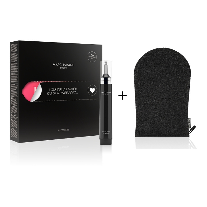 MARC INBANE Tander Perle + Free Exfoliating Mitt - Svart i gruppen SKÖNHET & HÄLSA / Presentkit / Presentkit För Henne hos TP E-commerce Nordic AB (D17068)
