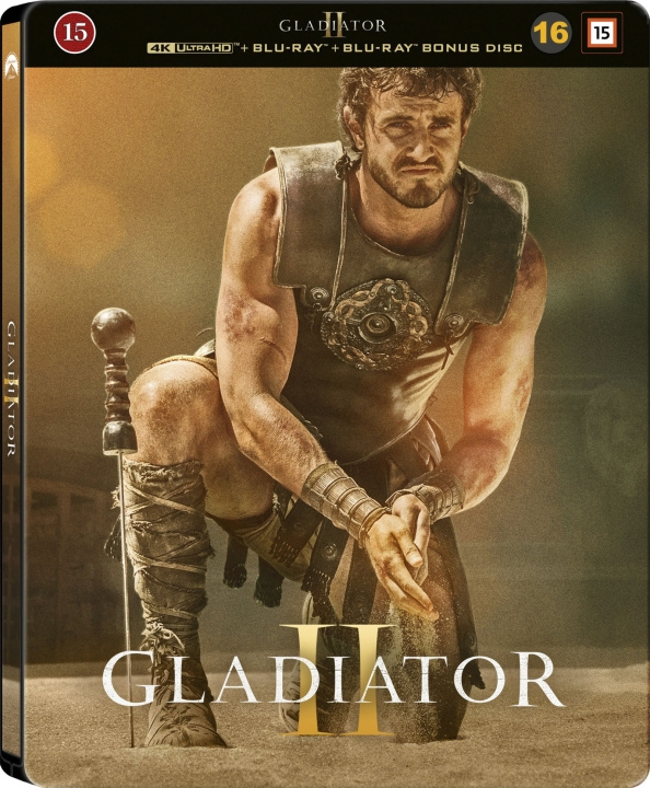 GLADIATOR II i gruppen HEMELEKTRONIK / Ljud & Bild / TV & Tillbehör / Filmer / Blu-ray hos TP E-commerce Nordic AB (D17074)