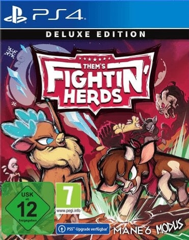 Them\'s Fightin\' Herds (Deluxe Edition) (DE/Multi in Game) (PS4) i gruppen HEMELEKTRONIK / Spelkonsoler & Tillbehör / Sony PlayStation 4 / Spel hos TP E-commerce Nordic AB (D17113)