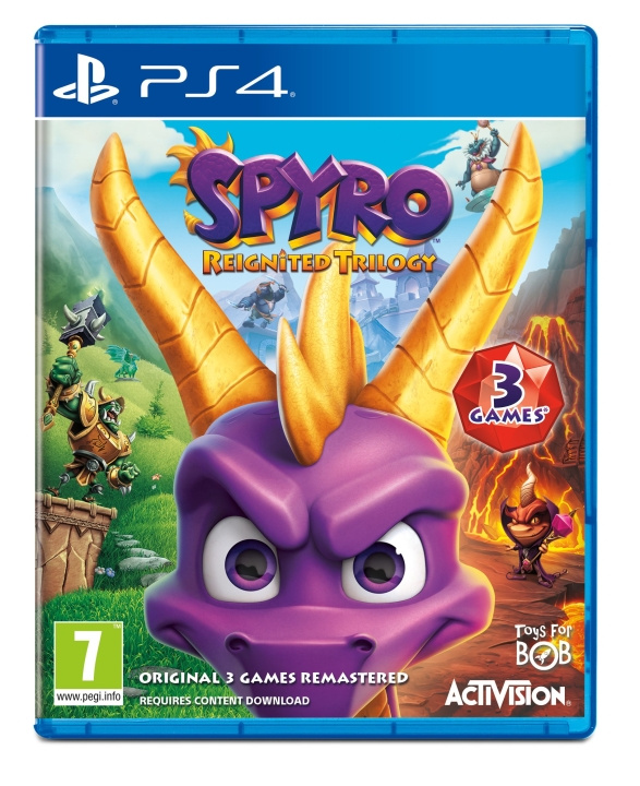 Spyro Reignited Trilogy (Nordic) (PS4) i gruppen HEMELEKTRONIK / Spelkonsoler & Tillbehör / Sony PlayStation 4 / Spel hos TP E-commerce Nordic AB (D17129)