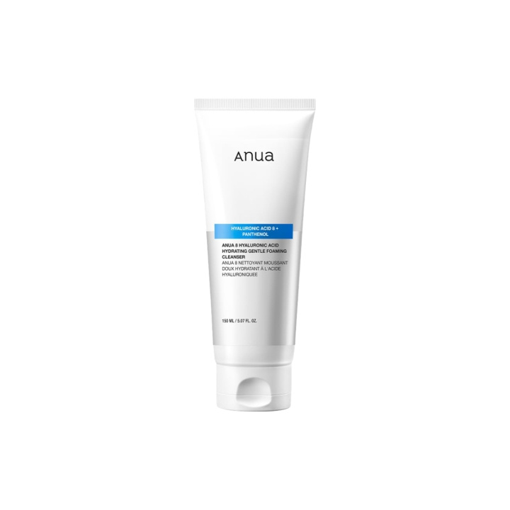 Anua 8 Hyaluronic Acid Hydrating Gentle Foaming Cleanser - 150 ml i gruppen SKÖNHET & HÄLSA / Hudvård / Ansiktsvård / Dagkräm hos TP E-commerce Nordic AB (D17144)
