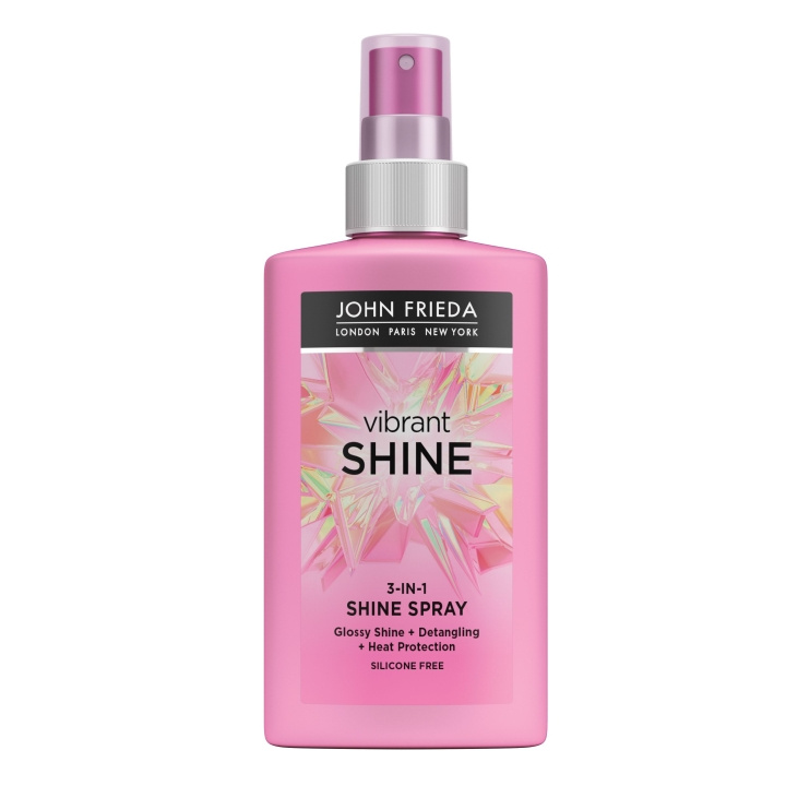 John Frieda Vibrant Shine Color 3-i-1 glansspray - 150 ml i gruppen SKÖNHET & HÄLSA / Hår & Styling / Hårstylingprodukter / Hårspray hos TP E-commerce Nordic AB (D17211)