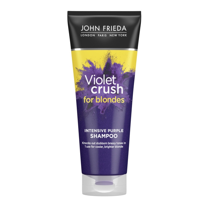 John Frieda Violet Crush for Blondes Intensive Purple Shampoo - Lila - 250 ml i gruppen SKÖNHET & HÄLSA / Hår & Styling / Hårvårdsprodukter / Schampo hos TP E-commerce Nordic AB (D17214)