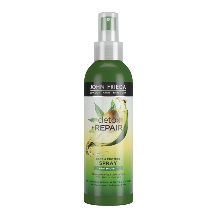 John Frieda Detox & Repair Care & Protect Spray - 200 ml - 250 ml i gruppen SKÖNHET & HÄLSA / Hår & Styling / Hårstylingprodukter / Hårspray hos TP E-commerce Nordic AB (D17220)
